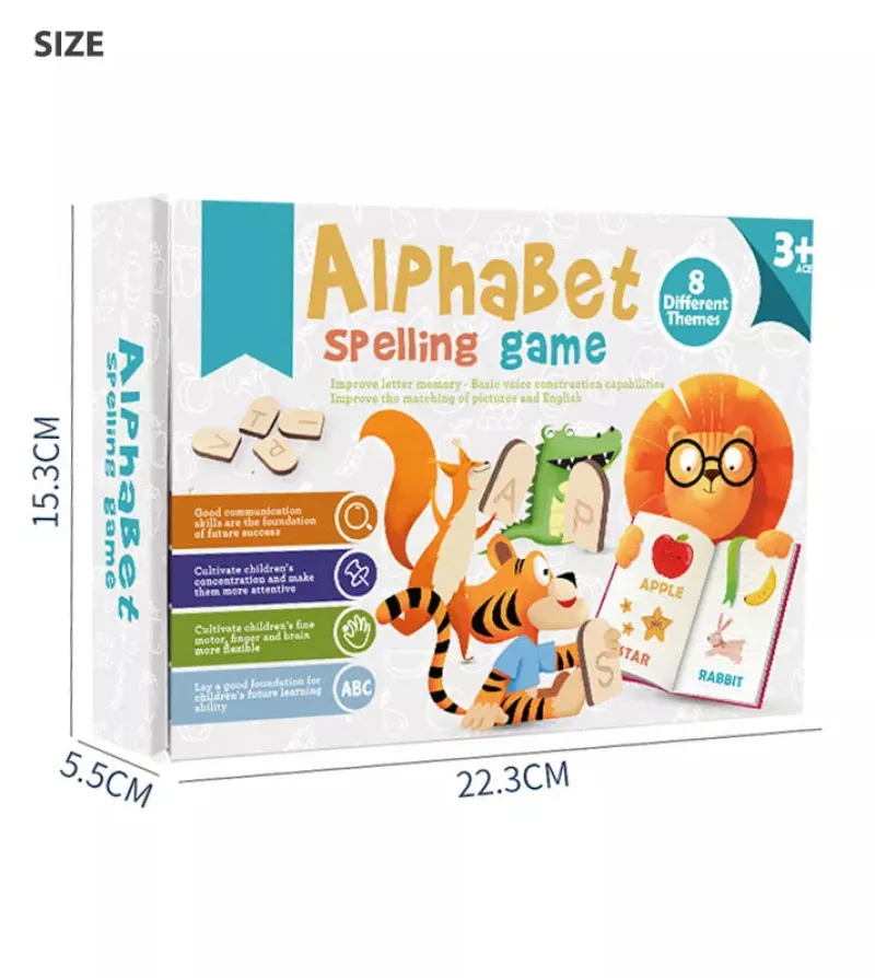 Spelling Game™ Alphabet Game™ | Lær at læse, mens du spiller - Stavelsesspil Hot