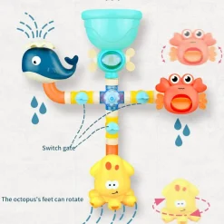 Bath Buddies™ - Badesjov med sprøjtende venner - Badelegetøjsfontæne Online