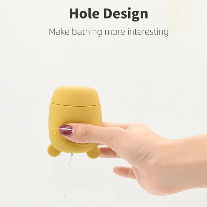 Bath Buddies™ – Skyggefuld Spetterpret – Vandlegetøj af silikone Hot
