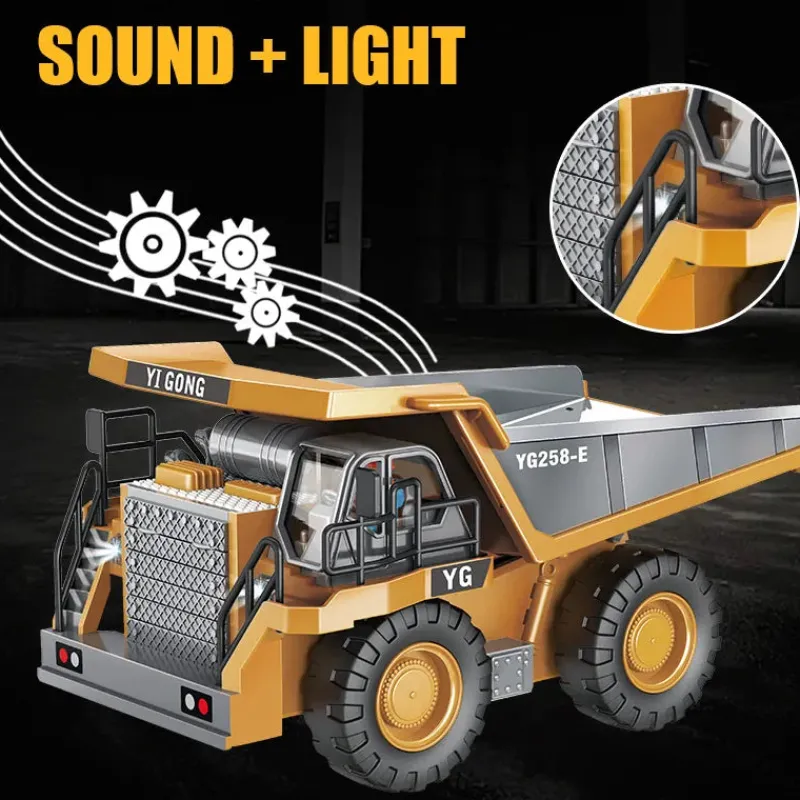 Construction wagon™ Byggevogn™ - RC Mighty Mini Byggekøretøjer Hot