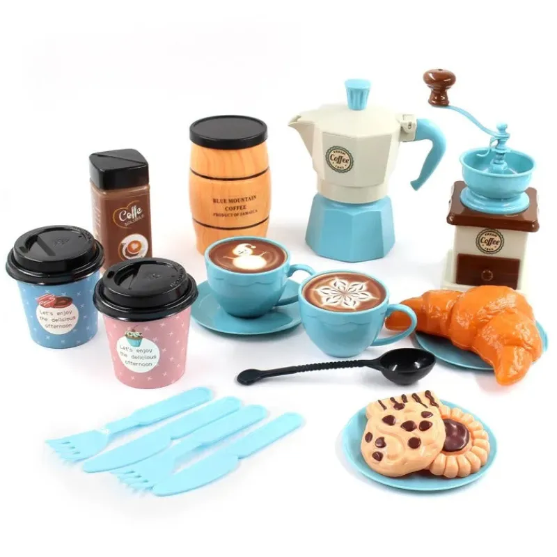 Cafe Set™ - spirende barista og bager - Café-legetøjssæt Best