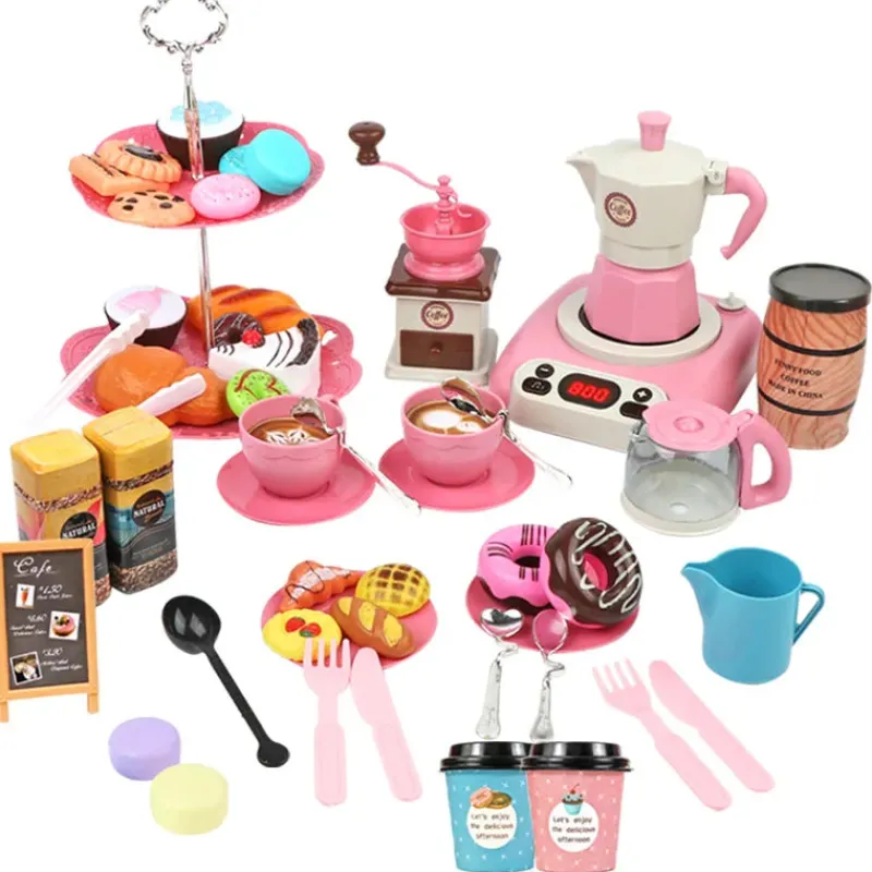 Cafe Set™ - spirende barista og bager - Café-legetøjssæt Best