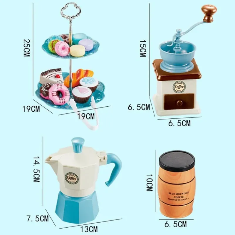 Cafe Set™ - spirende barista og bager - Café-legetøjssæt Best