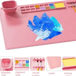 Creative Kid's Canvas Mat™ Canvas Mat™ - Rengøring er en leg - Malemåtte Discount