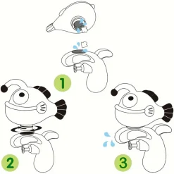 Clown Fish Splash™ – Splash Fun-sæt – Vandlegetøj til småbørn Clearance