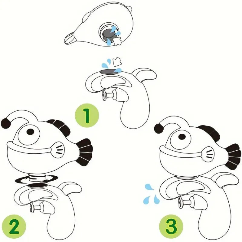 Clown Fish Splash™ – Splash Fun-sæt – Vandlegetøj til småbørn Clearance