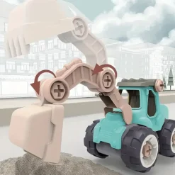 Min lille Mus Construction-Masters mini ingeniørkøretøjssæt Sale
