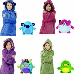 KnuffelHoodie™ CuddleHoodie™ - Hættetrøje og kram i ét! - Varm og multifunktionel Online