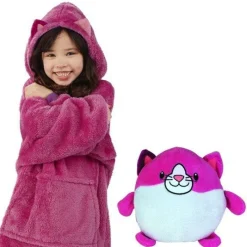 KnuffelHoodie™ CuddleHoodie™ - Hættetrøje og kram i ét! - Varm og multifunktionel Online