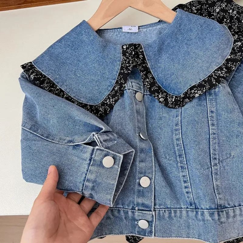 Enchanted Blossom™ - Denimjakke kombineret med kjole Sale