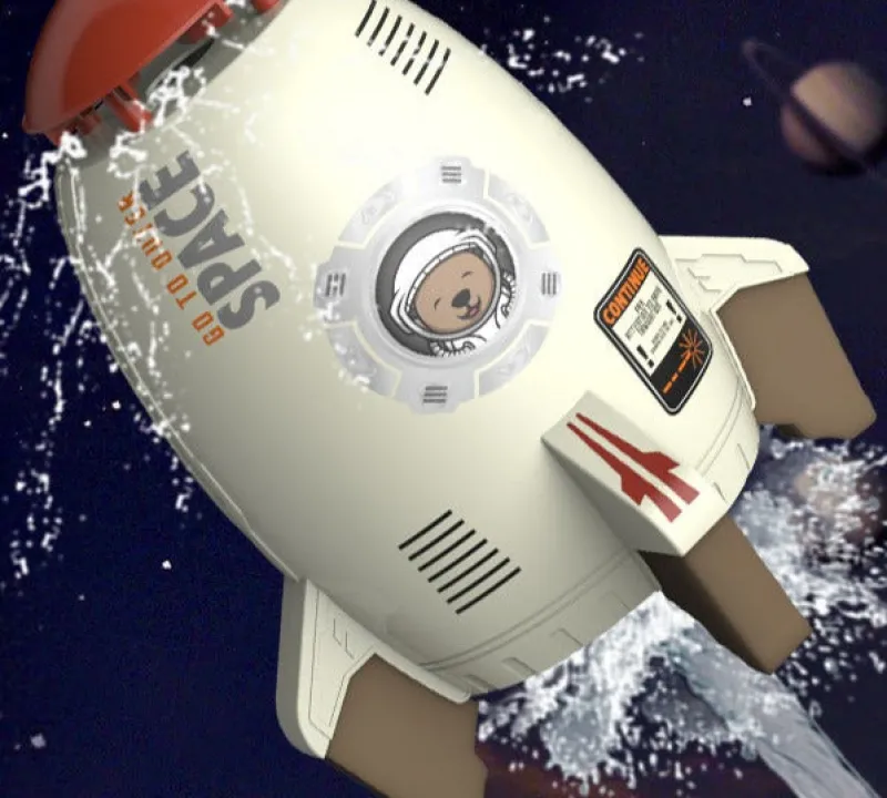 Flying Water Rocket™ - Plaskende eventyr - Vandsprayraket Clearance