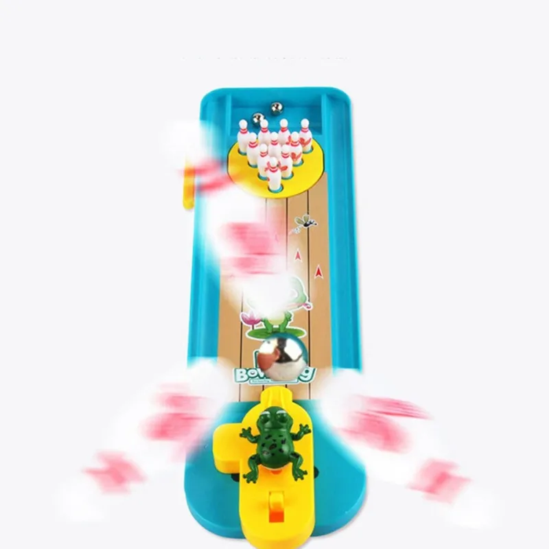Frog Bowling™ - Fremmer motorikken - Mini bowlingbane Discount