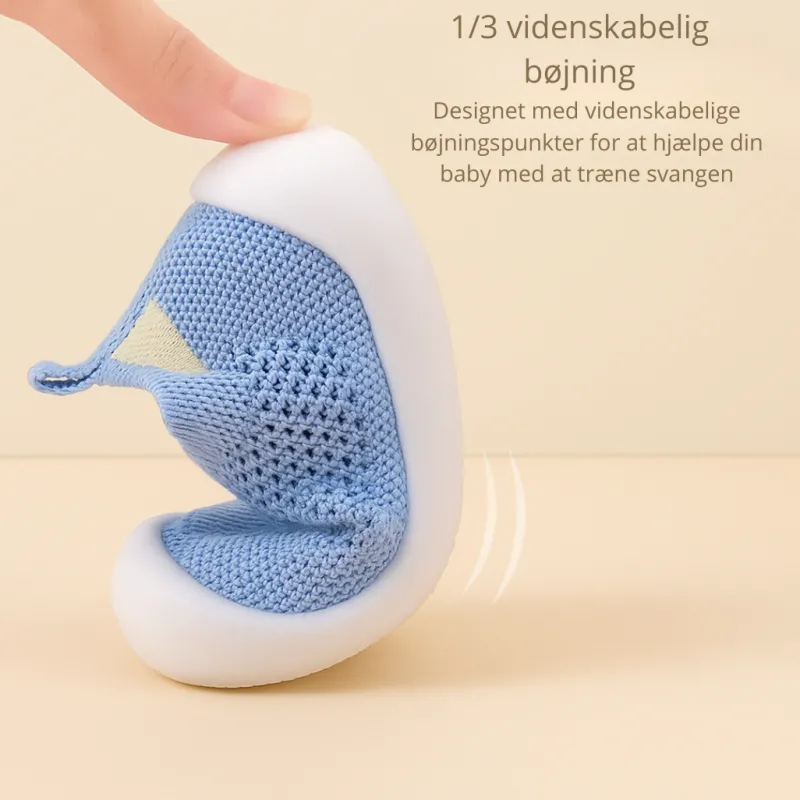 HappyFeet Comfy™ - Robust skridsikker sål - Børne kondisko Discount