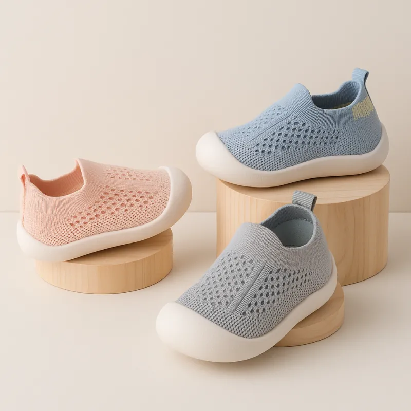 HappyFeet Comfy™ - Robust skridsikker sål - Børne kondisko Discount