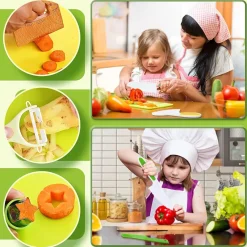 Junior Chef Set™ - Sikker skæring - legetøjskøkken Online