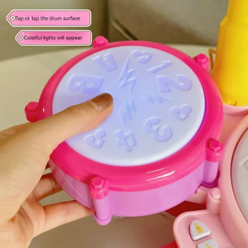 Kids Drumset™ - De små kommer i gang - Legetøjstrommesæt Discount