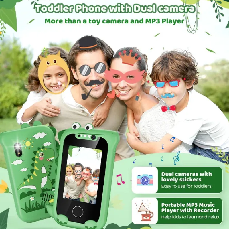 Kids Playphone™ - Fra musik til selfies - Legetøjstelefon Best