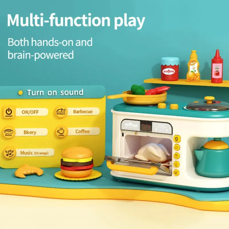 Kitchen Toy™ - Lær at lave mad på en legende måde - Køkkenlegetøjssæt Best
