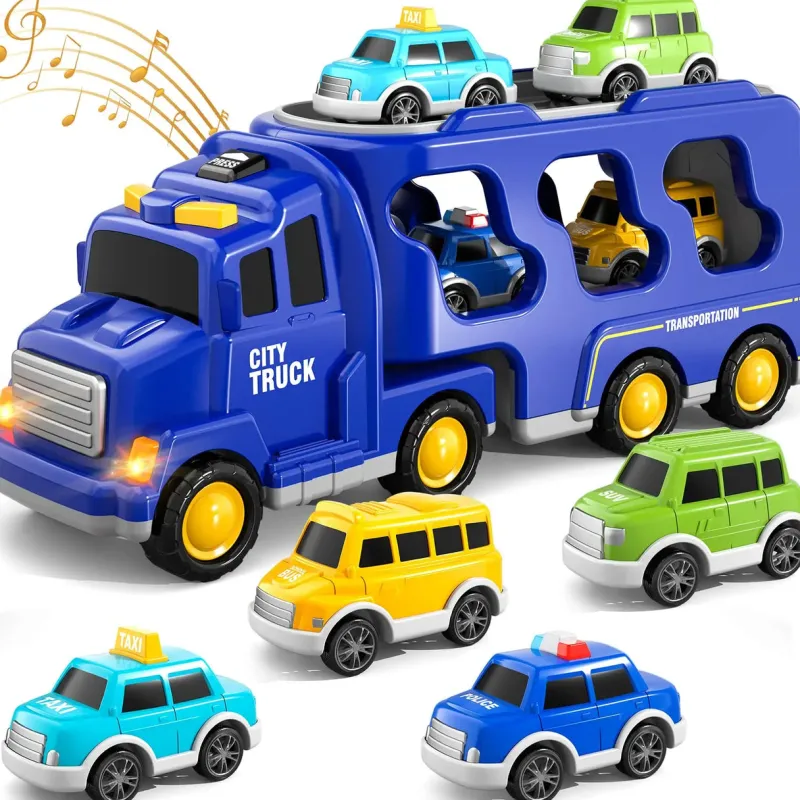 Magische Auto Stad Magic Car City - godsvogn med lys og musik Best