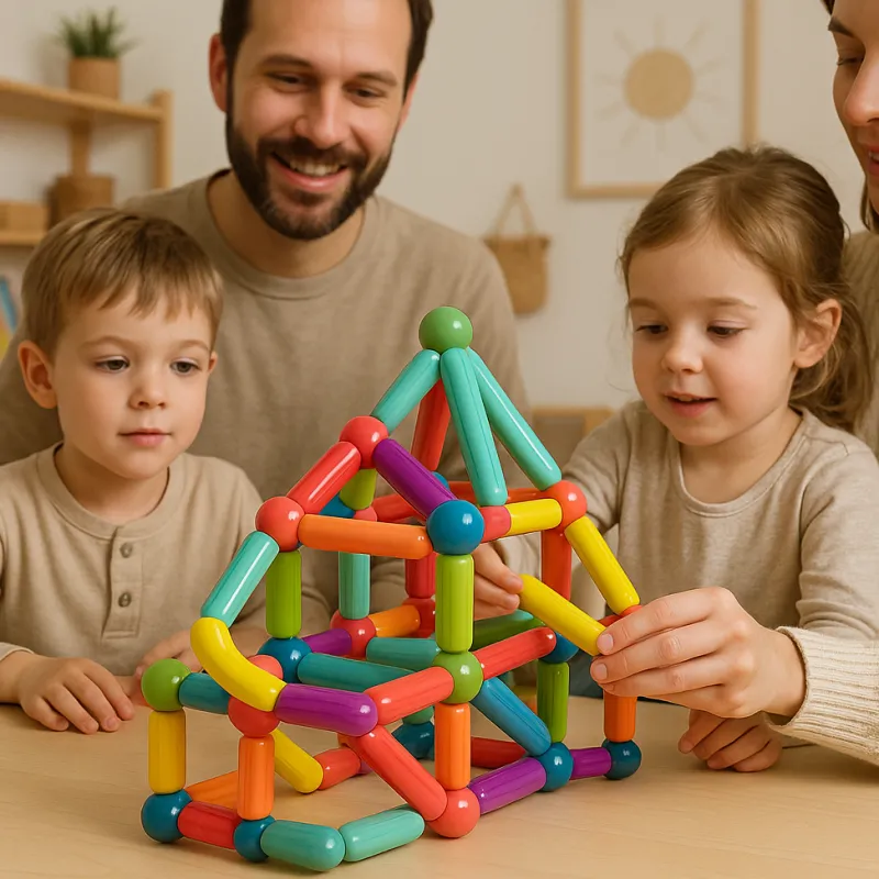 Magnet Toys™ - Udvikling af kreativitet - Magnetiske pinde Outlet