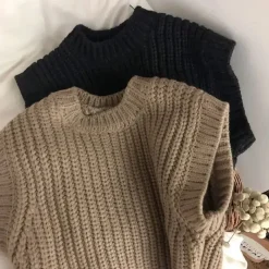 Mini Fashion™ - Blød og Varm - Strikket Slipover Outlet