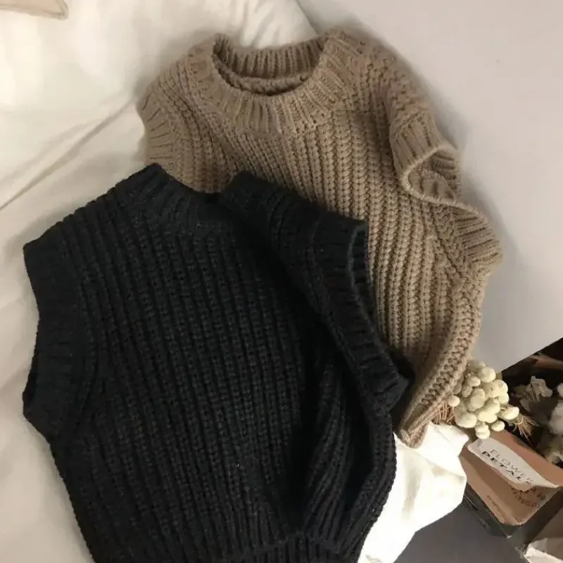 Mini Fashion™ - Blød og Varm - Strikket Slipover Outlet
