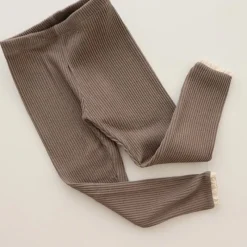 Mini Fashion™ - Bløde og behagelige - Leggings i ribbet stof Hot