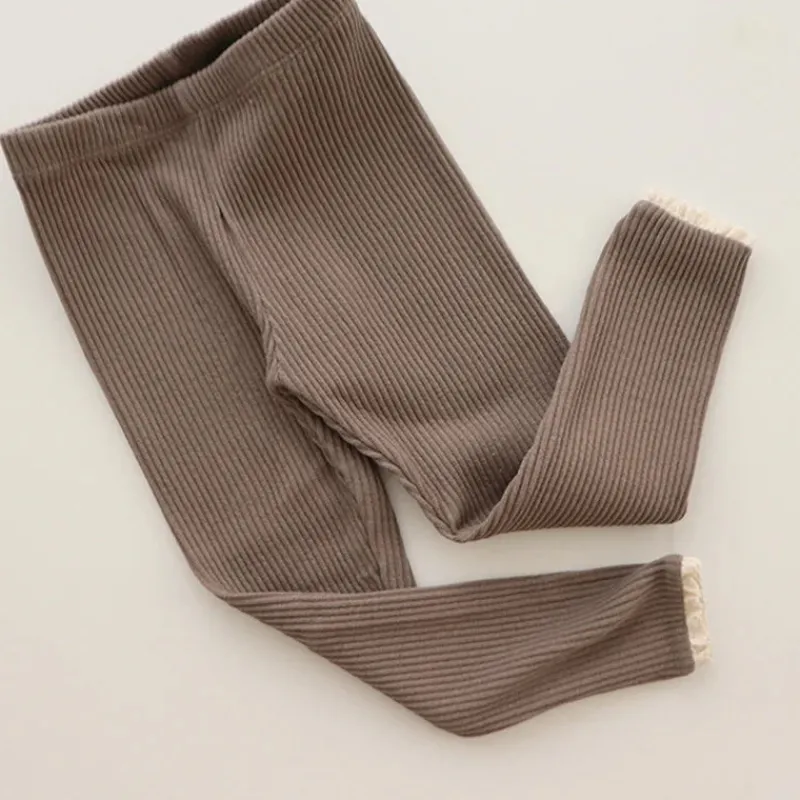 Mini Fashion™ - Bløde og behagelige - Leggings i ribbet stof Hot