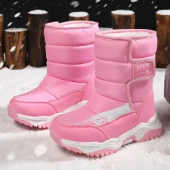 Mini Fashion™ - Blødt plysfor - Vinterstøvler New