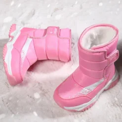 Mini Fashion™ - Blødt plysfor - Vinterstøvler New