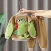Mini Fashion™ - Casual Dino - 3-delt sæt New