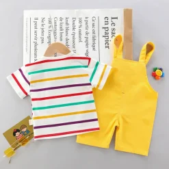 Mini Fashion™ - Dino Overalt - Tøj til børn New