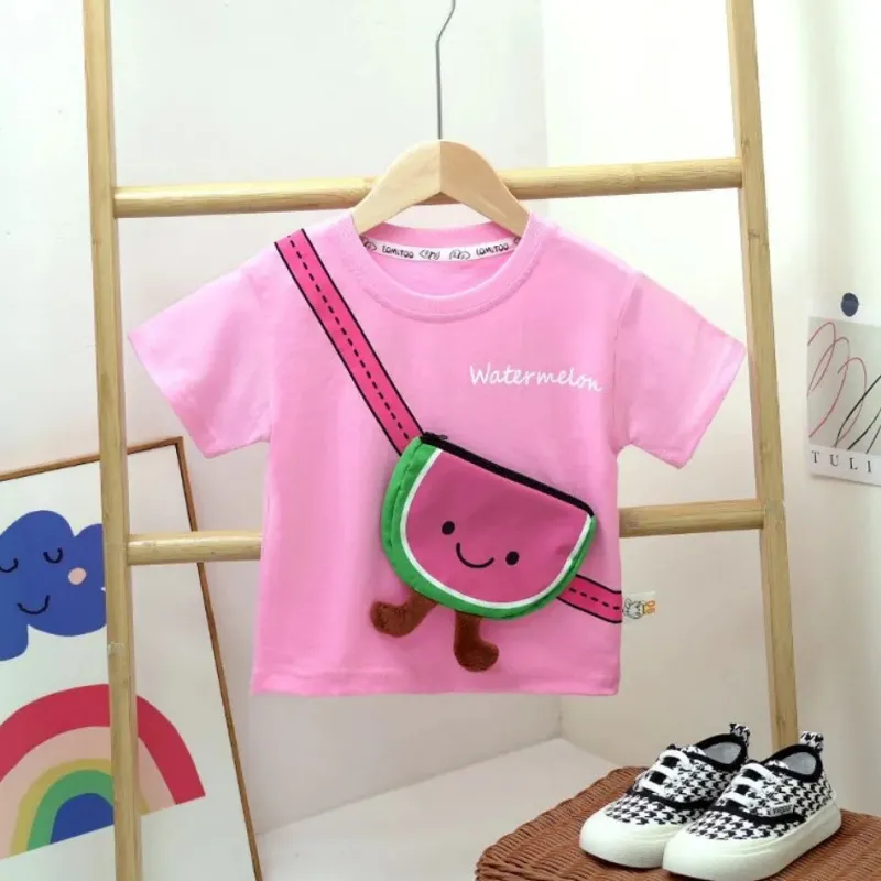 Mini Fashion™ - Frugtagtigt look - T-shirt Fashion