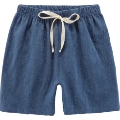 Mini Fashion™ - Hurtigtørrende materiale - Bomulds-linned shorts Sale