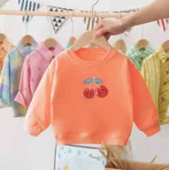 Mini Fashion™ - Kirsebær-sweatshirt Clearance