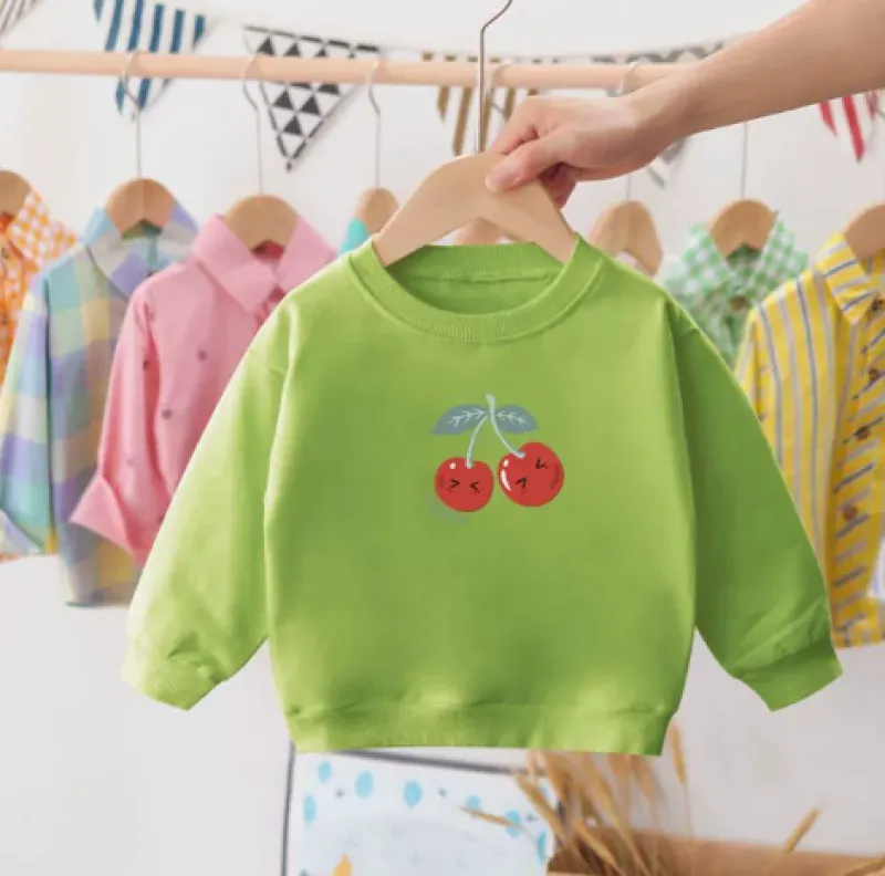 Mini Fashion™ - Kirsebær-sweatshirt Clearance
