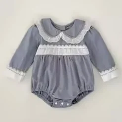 Mini Fashion™ - Kjole - Beige mønsterKomfortabel og stilfuld - Forår Romper Kjoler Børn Sale