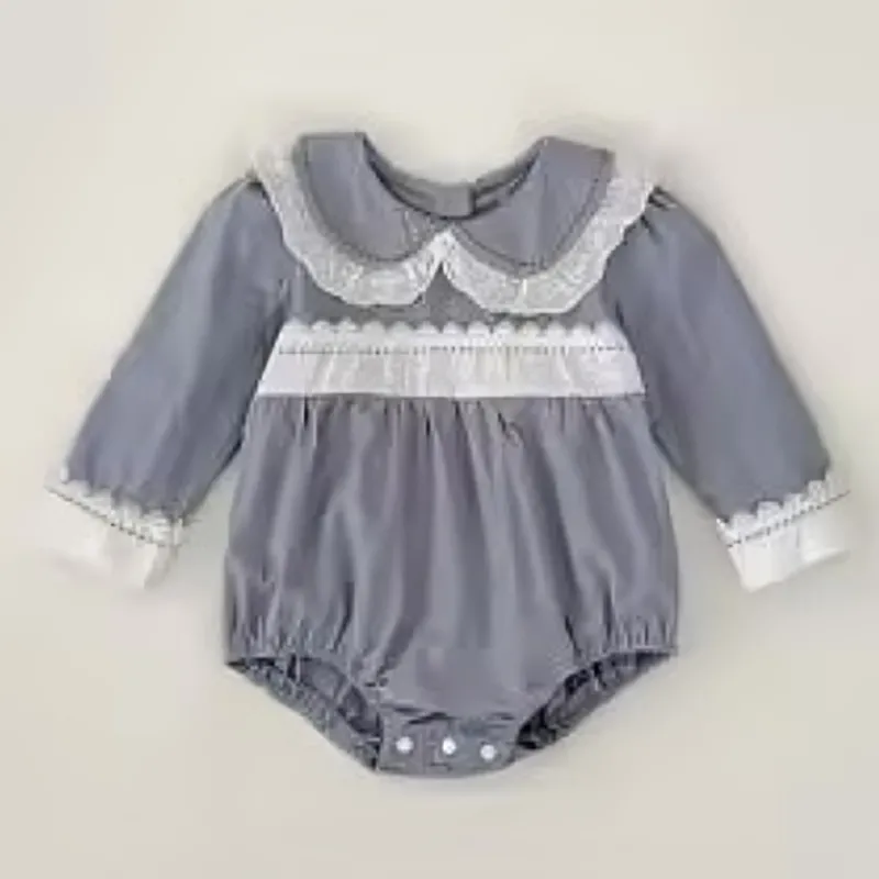 Mini Fashion™ - Kjole - Beige mønsterKomfortabel og stilfuld - Forår Romper Kjoler Børn Sale