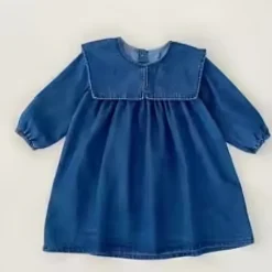 Mini Fashion™ - Kjole - Beige mønsterKomfortabel og stilfuld - Forår Romper Kjoler Børn Sale
