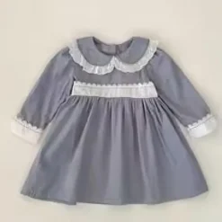 Mini Fashion™ - Kjole - Beige mønsterKomfortabel og stilfuld - Forår Romper Kjoler Børn Sale