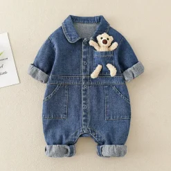 Mini Fashion™ - Komfortabel & Stilfuld - Denim Jumpsuit Clearance