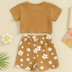 Mini Fashion™ - komfortabelt og stilfuldt - sommersæt til babypiger Fashion