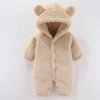 Mini Fashion™ - Med hætte - Fleecedragt Sale