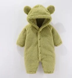 Mini Fashion™ - Med hætte - Fleecedragt Sale