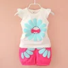 Mini Fashion™ - Merry Adventures - Sommersæt i bomuld New