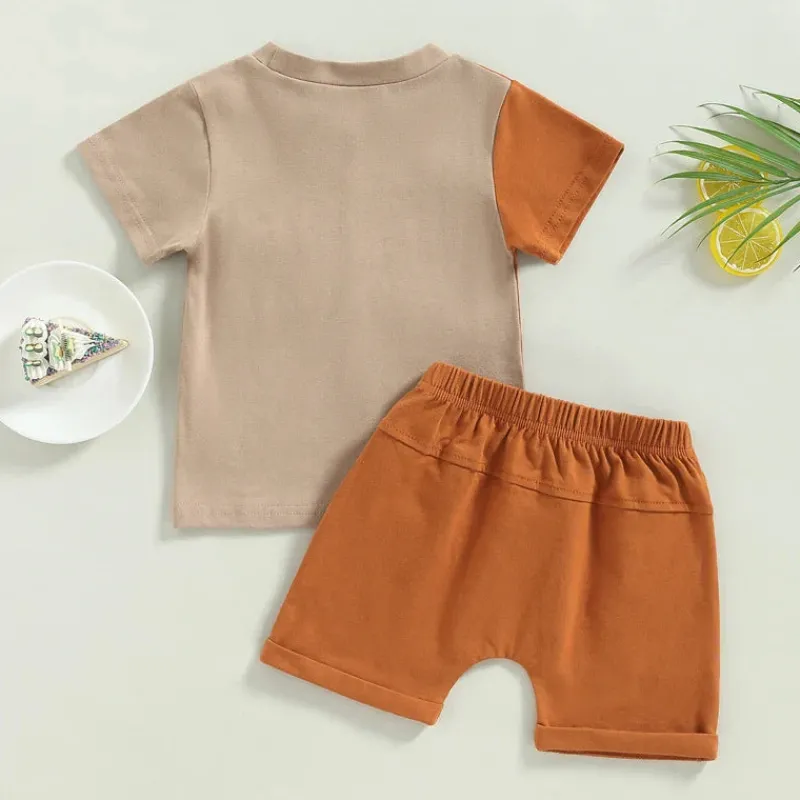 Mini Fashion™ - Moderigtige Farver - Sommersæt til drenge Sale