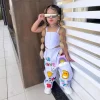 Mini Fashion™ - Moderigtigt sæt med tanktop og bukser til børn Hvid Clearance