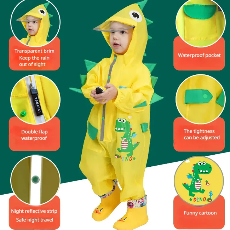 Mini Fashion™ - Regntøj - Regndragt til børn Best
