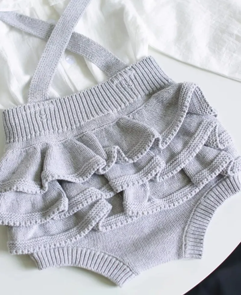 Mini Fashion™ - Sød strikket baby-omper Online
