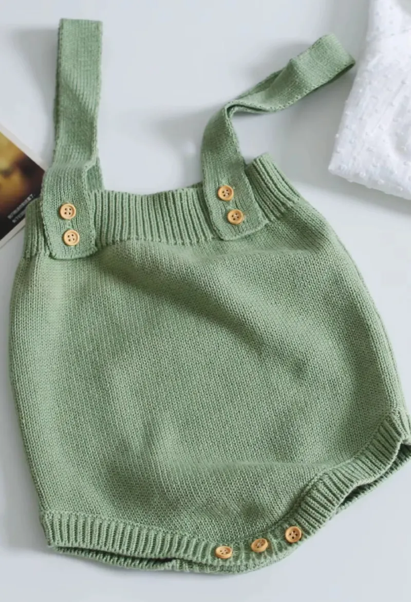 Mini Fashion™ - Sød strikket baby-omper Online